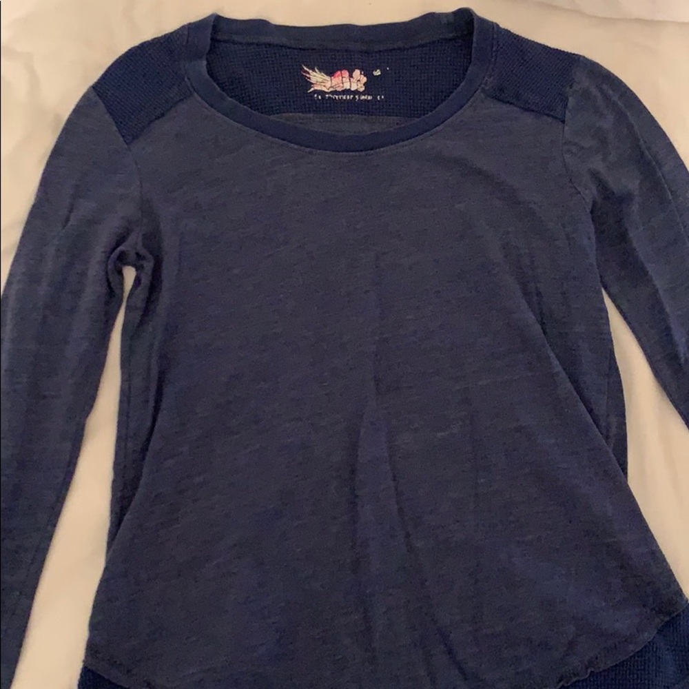 So Nikki waffle top